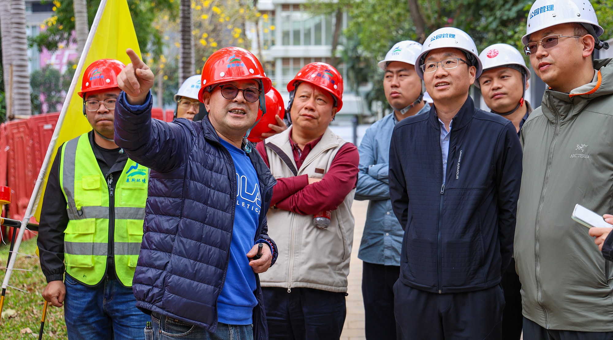 森斯環境邀請園林景觀技能大師李壽仁開展技術指導并進行專題講座
